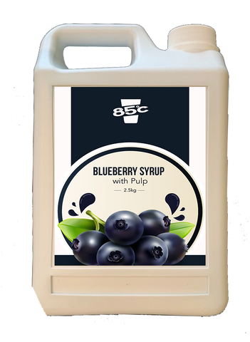 85C Blueberry Syrup with Pulp [2.5KG]