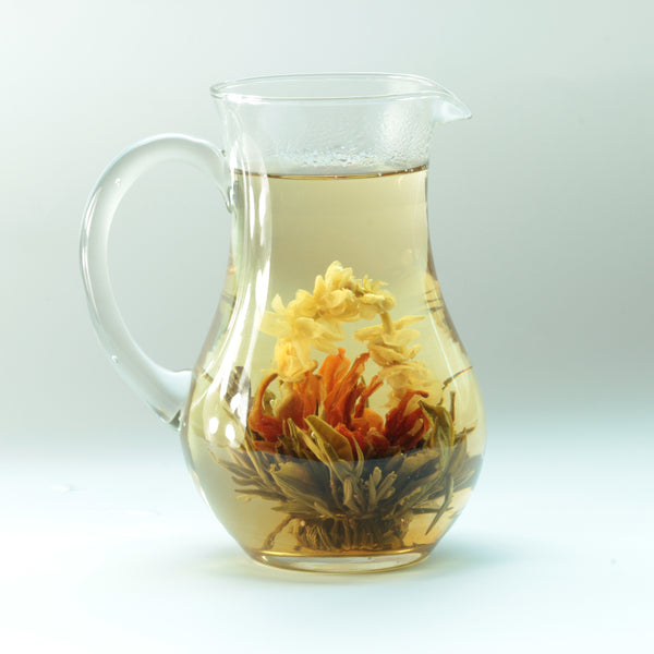 Blooming Tea Lily Basket [ Green Tea Mint]