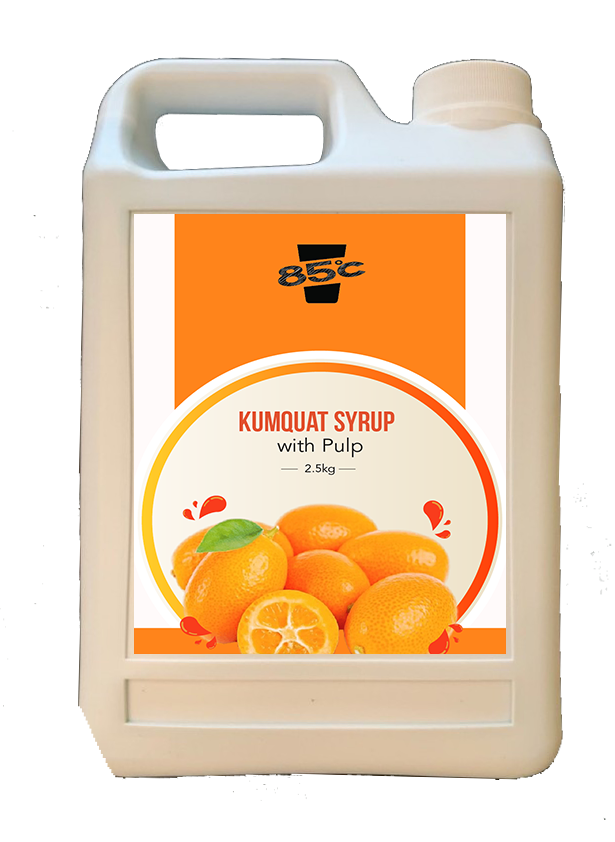 85C Kumquat Syrup with Pulp [2.5KG]