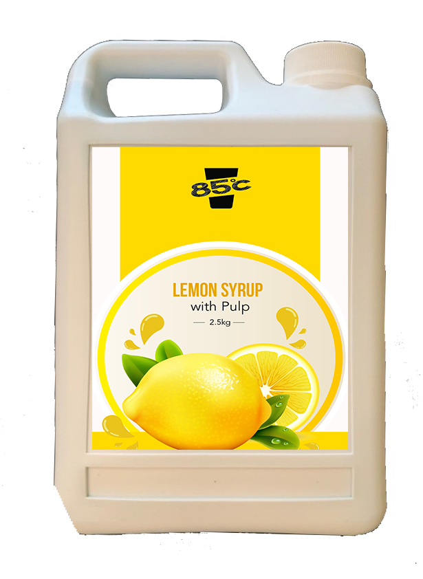 85C Lemon Syrup with Pulp [2.5KG]