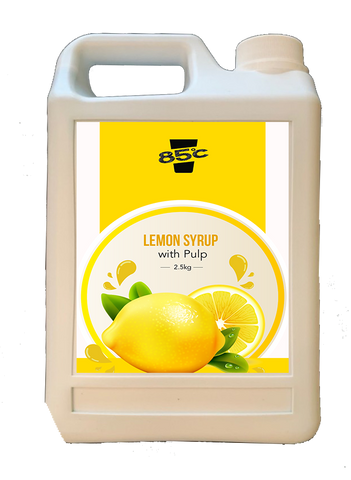 85C Lemon Syrup with Pulp [2.5KG]