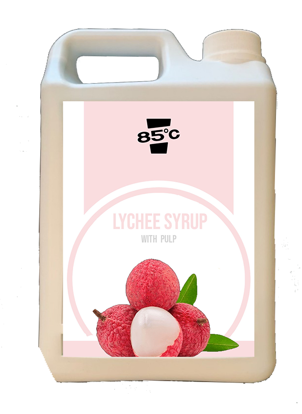 85C Lychee Syrup with Pulp [2.5KG]