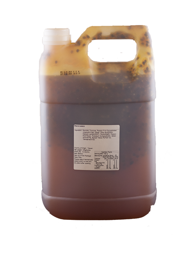 85C Passion Fruit Syrup with Seeds [5KG]