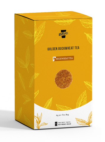 85C Golden Buckwheat Tea [8gx10 Tea Bags]